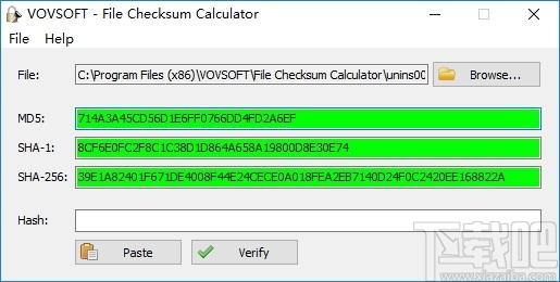 File Checksum Calculator下载,文件校验计算器,杂类工具,md5校验