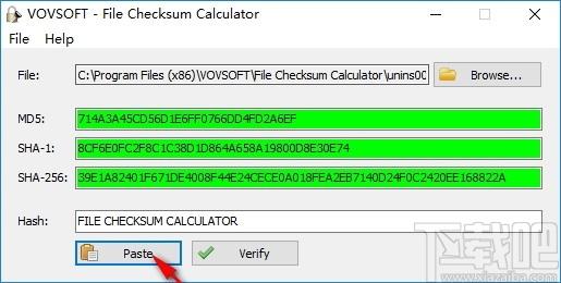 File Checksum Calculator下载,文件校验计算器,杂类工具,md5校验
