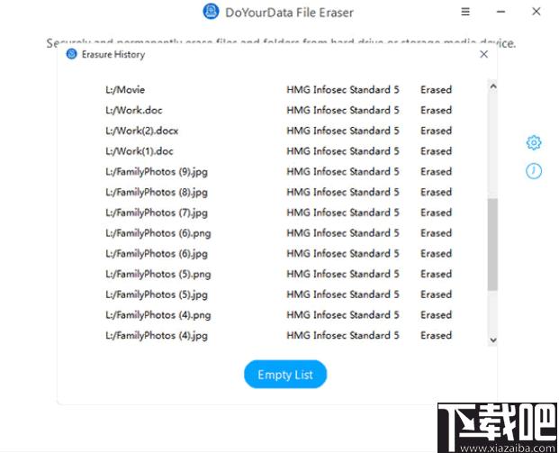 DoYourData File Eraser下载,文件删除,数据删除