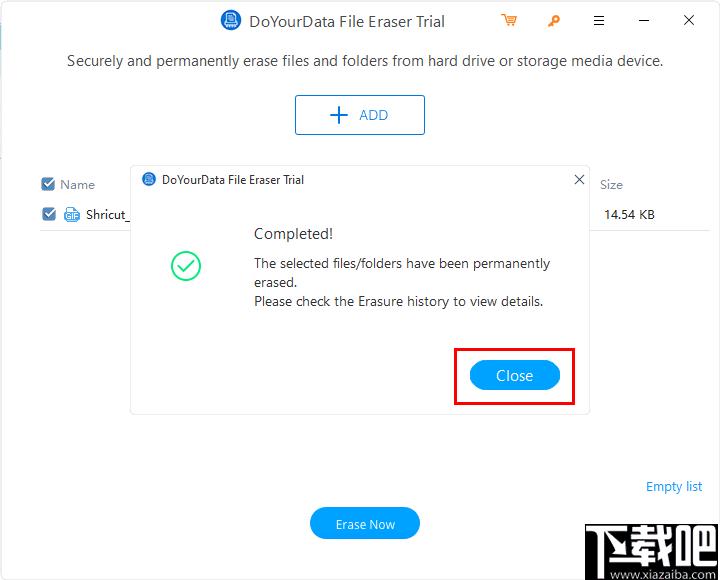 DoYourData File Eraser下载,文件删除,数据删除