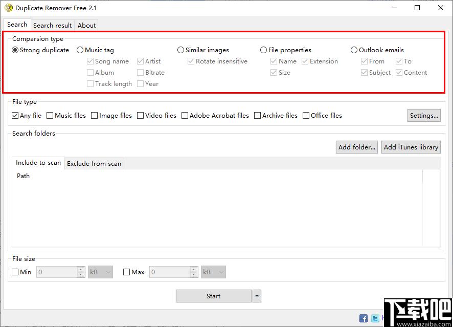 Duplicate Remover Free下载,文件管理,文件查找