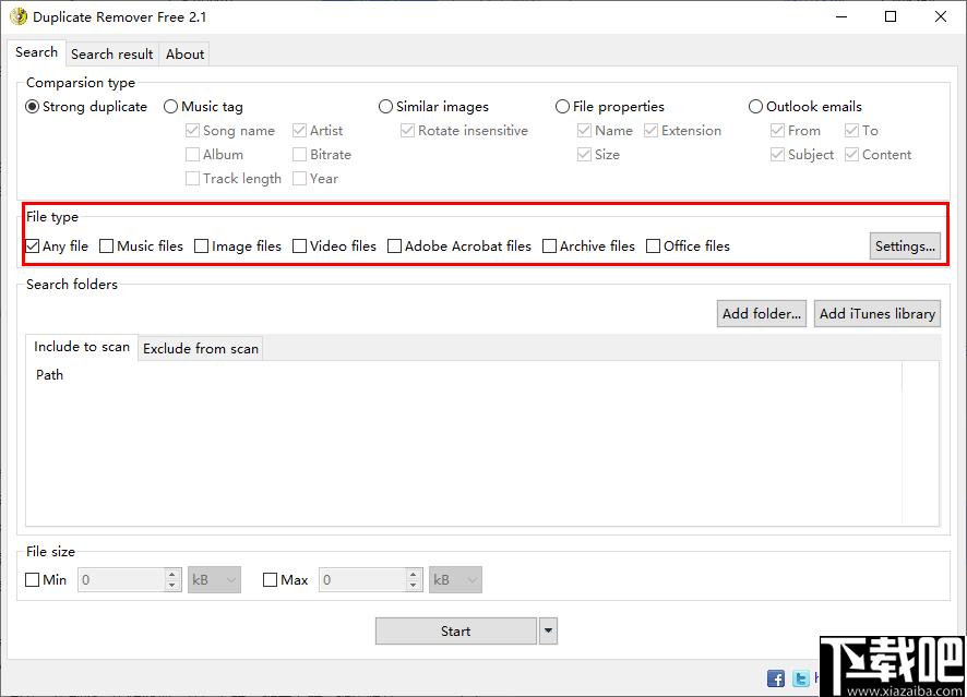 Duplicate Remover Free下载,文件管理,文件查找