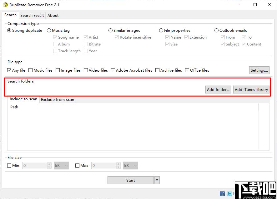 Duplicate Remover Free下载,文件管理,文件查找