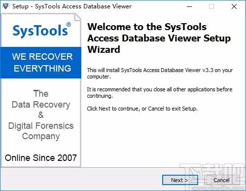 SysTools Access Database Viewer下载,Access数据库查看器,数据库类