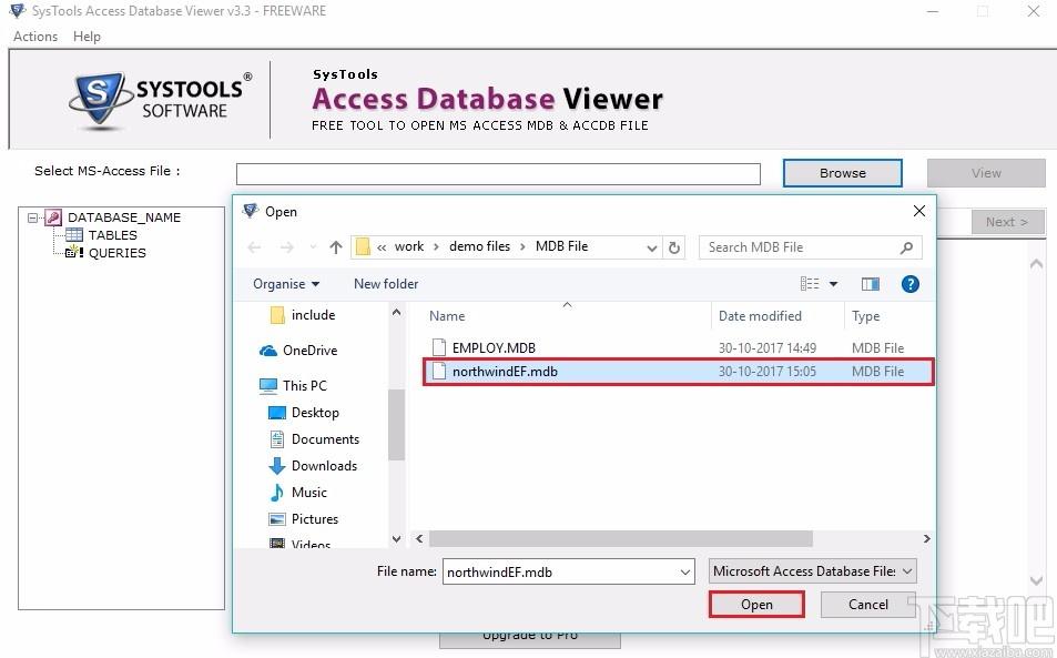 SysTools Access Database Viewer下载,Access数据库查看器,数据库类