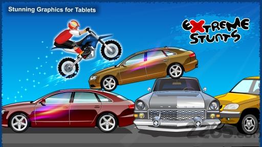 特技摩托中文破解版(extreme stunts)下载,特技摩托,赛车游戏,竞速游戏
